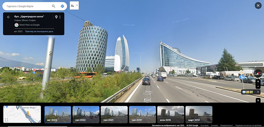 Колите на Google Street View започват нова обиколка на България