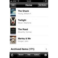 Kindle приложение за iPhone и iPod touch