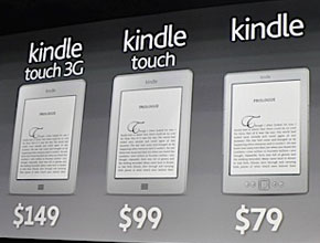 Още изненади от Amazon - Kindle за $79 и модел със сензорен екран