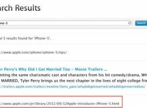 Името iPhone 5 се появи в сайта на Apple