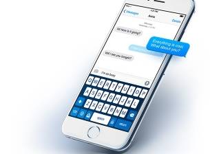 С Kibo за iOS можете да скриете съобщение в друго съобщение