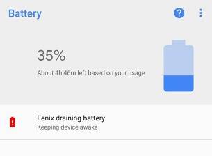 Android 8.1 вече посочва приложенията, които изтощават батерията