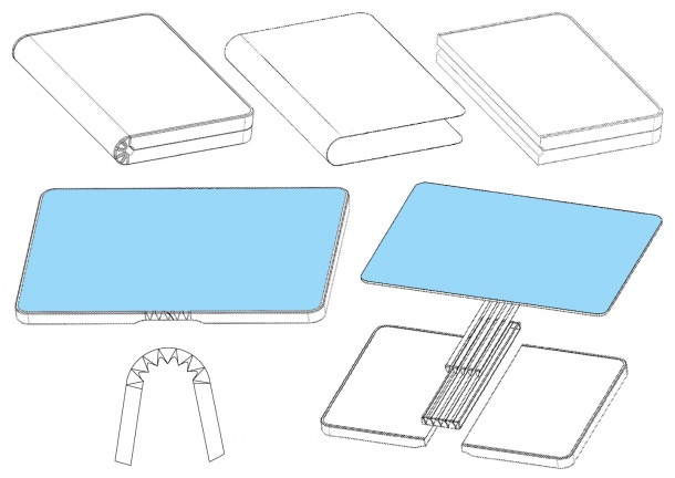 Huawei патентова сгъваем смартфон