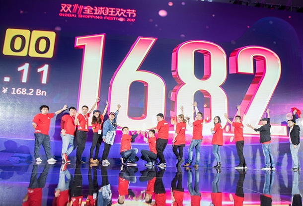 11 ноември донесе рекордни приходи на Alibaba