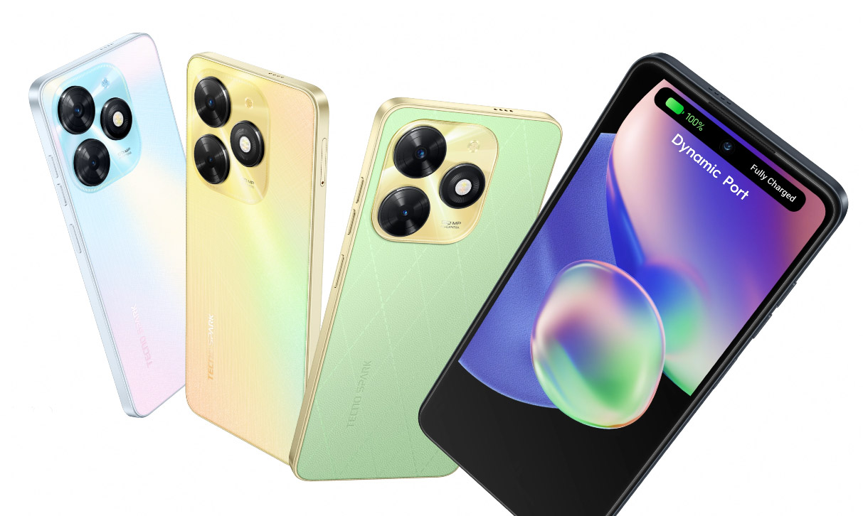 Tecno Spark 20C е бюджетен модел с 50MP сензор и 6.6“ екран