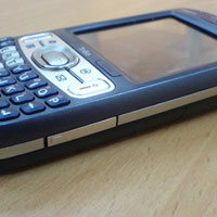 Palm Treo 800w отстрани