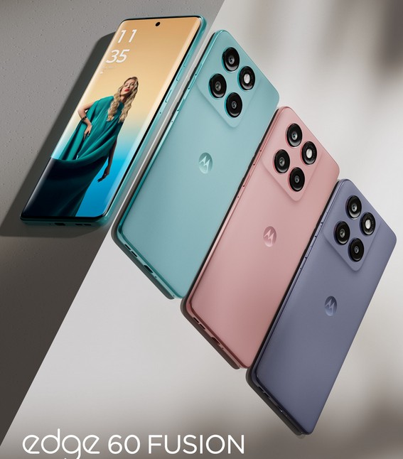 Изображения показват бъдещия Motorola edge 60 Fusion