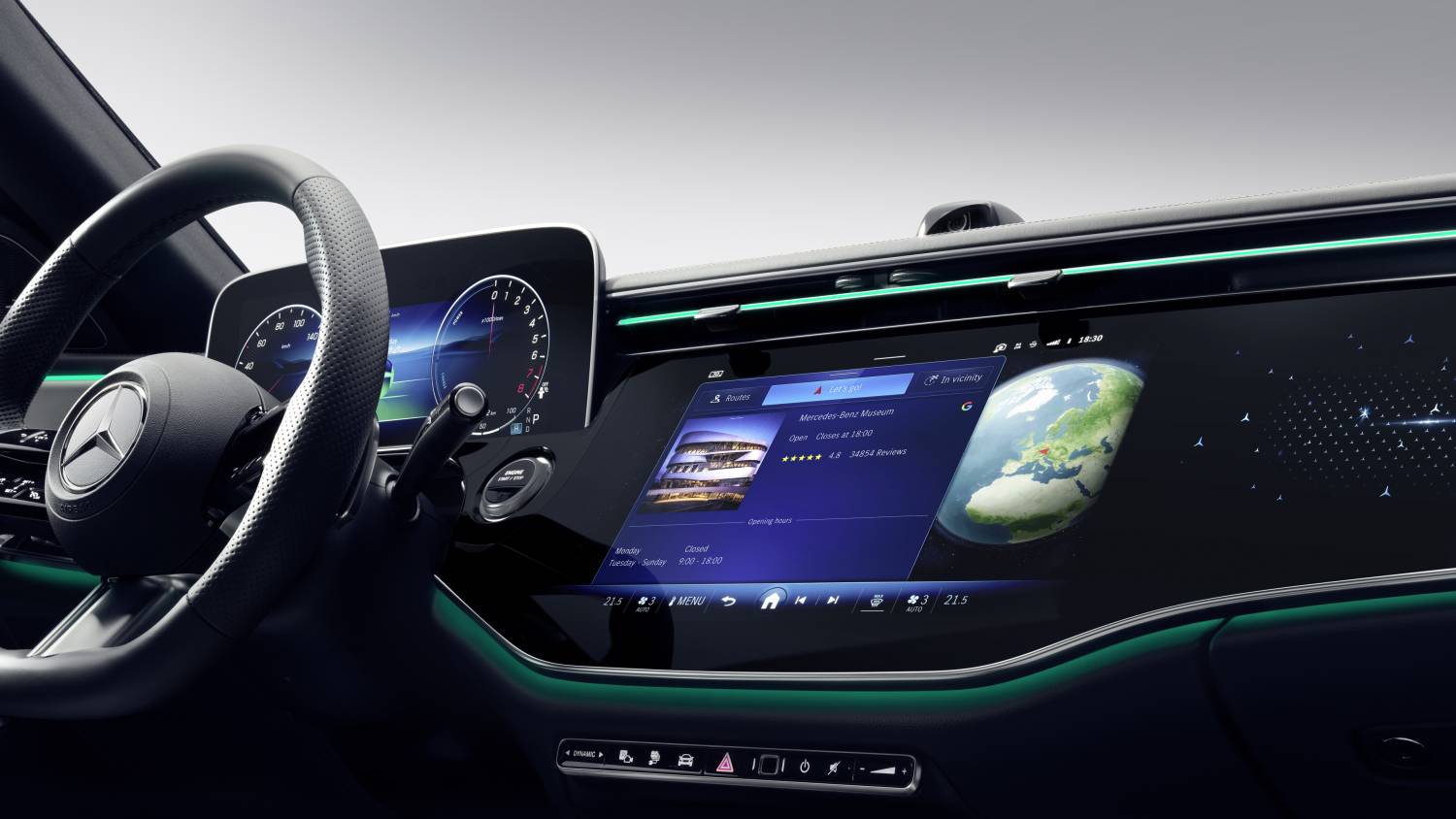 Mercedes има собствена операционна система за електромобили