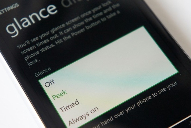 Nokia ще пусне Glance за всички смартфони Lumia с WP8 без 520