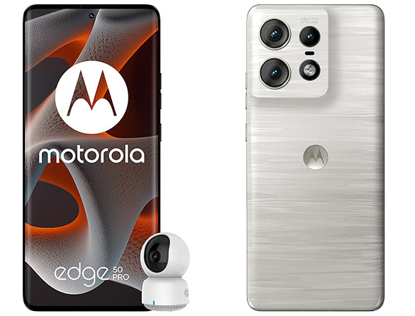 Вземете Motorola Edge 50 Pro 5G с видеокамера от Vivacom