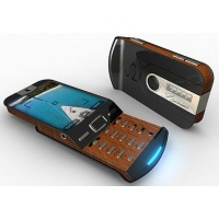 Луксозен телефон от дърво