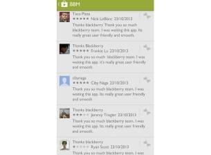 Фалшиви ревюта за BBM в Google Play и бъг във версията за iOS