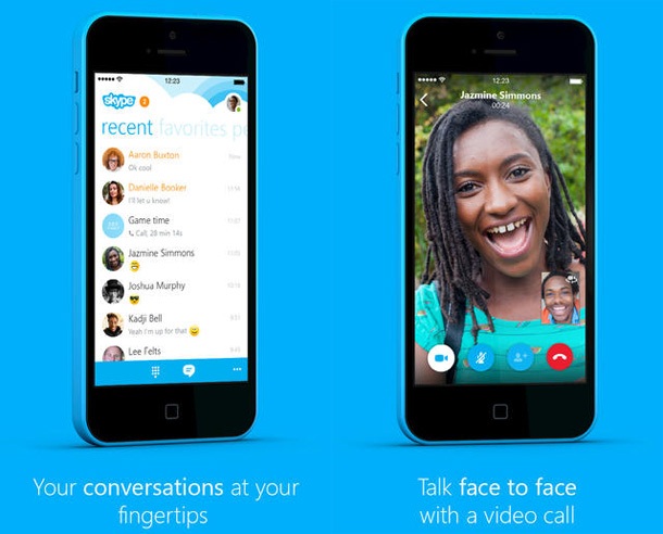 Skype 5.1 за iOS носи малки подобрения