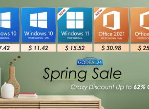 Сега Windows 11 Pro само за 15.52$, както и още Microsoft продукти с до 62% отстъпка