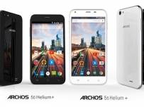 Archos представи бюджетните смартфони 50 Helium Plus и 55 Helium Plus