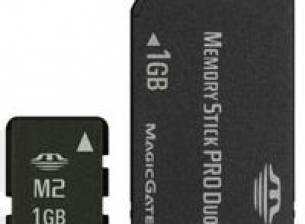 Memory Stick Micro от Sony и SanDisk