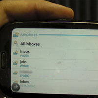 Трик улеснява хоризонталното ползване на електронната поща в Palm Pre