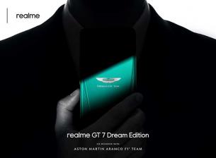Realme ще пусне версия на GT 7 с Aston Martin Formula One