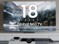 За поредна година Samsung е пазарен лидер при телевизорите