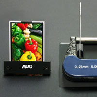 AU Optronics създаде най-тънкия мобилен дисплей