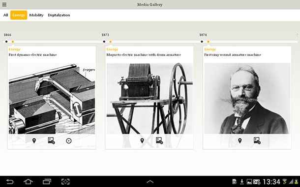 Приложение на Siemens показва иновациите на компанията