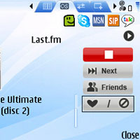 fring вече поддържа Last.fm