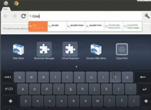 Ето как изглежда Chrome OS за таблети