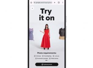 Google дава опция за виртуално пробване на дрехи чрез AI