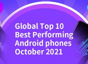 Най-мощните смартфони с Android през октомври (2021) според Antutu