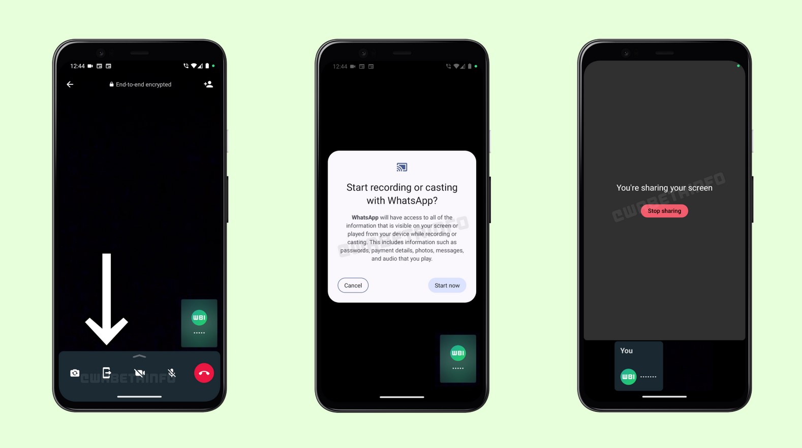 WhatsApp въвежда опция за споделяне на екрана