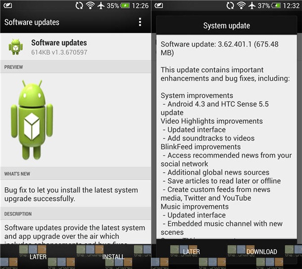 Android 4.3 и Sense 5.5 вече и за международната версия на HTC One