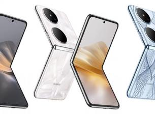 Huawei Pocket 2 е сгъваем телефон с 4 външни камери