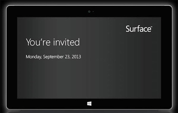 Microsoft ще представи новите таблети Surface на 23 септември