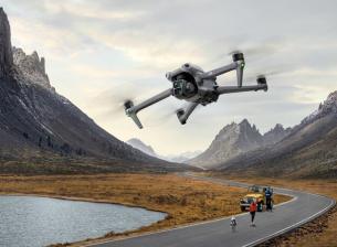 DJI Air 3 има две камери, поддържащи запис в 4K