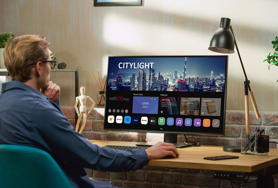 LG webOS Hub ще достигне и до монитори на други компании