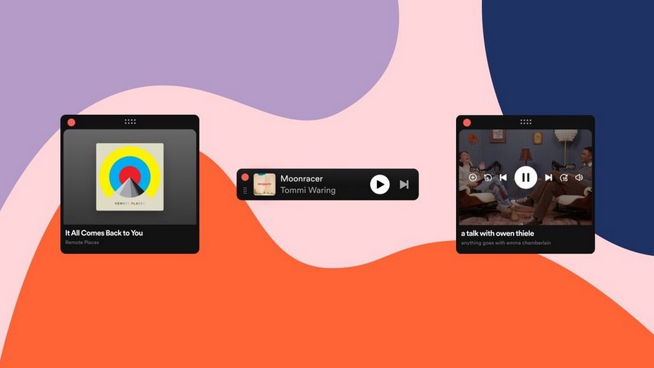 Spotify пуска мини плейър за десктоп приложението си
