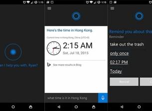 Приложението Cortana за Android се появи в интернет