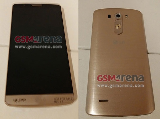 Появиха се и снимки на LG G3 в златисто