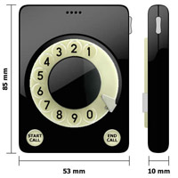 Dialaphone - концептуален телефон с минималистични функции