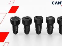Canyon пусна нова серия автомобилни зарядни адаптери