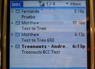 BlackBerry Connect вече и в Palm Treo 650