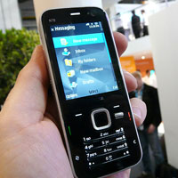 Менюто на Nokia N78 в кратко видео