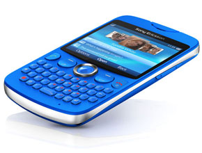 Sony Ericsson txt е достъпен телефон за феновете на социалните мрежи