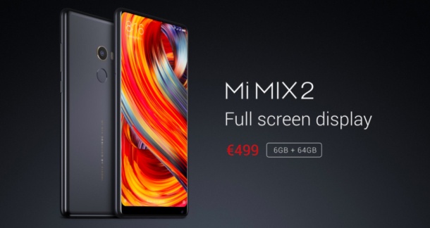 Xiaomi Mi MIX 2 дебютира в Испания за 499 евро
