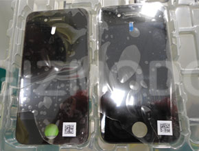 Снимка на компонент на бюджетната версия на iPhone 4