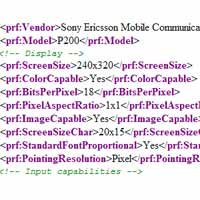 Sony Ericsson Paris като P200