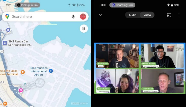 Android 16 може да въведе система за известия като Dynamic Island
