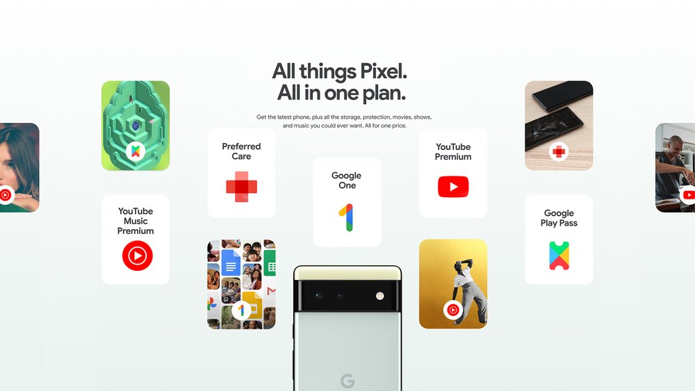 Абонаментът Pixel Pass включва Pixel 6 и допълнителни услуги