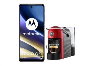 Vivacom със свежа оферта за Motorola moto g51 5G в комплект с кафемашина и капсули Lavazza A Modo Mio