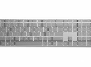 Най-новата клавиатура на Microsoft има вграден сензор за отпечатъци